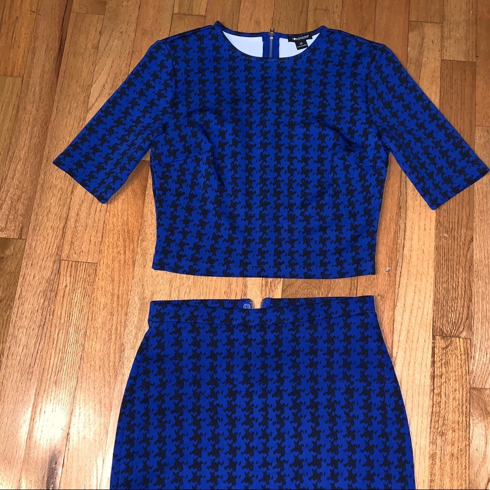Blue 2 piece set - Picture 3 of 5